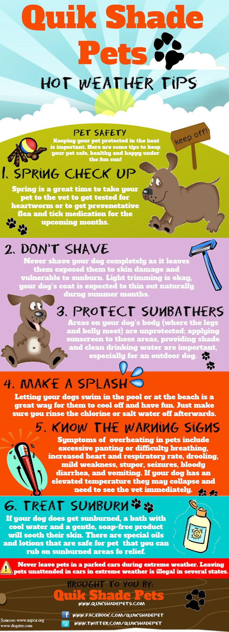 keep pets safe during hot weather