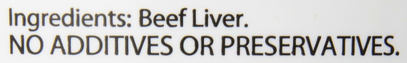 ingredients of liver dog treats