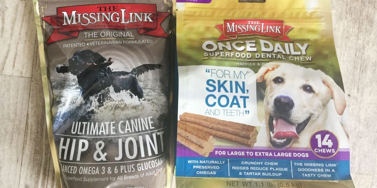 missing link ultimate skin & coat dog supplement