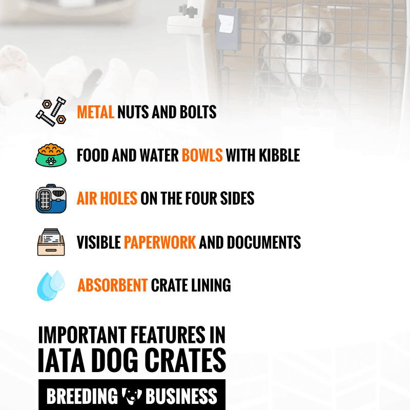 iata compliant pet crate