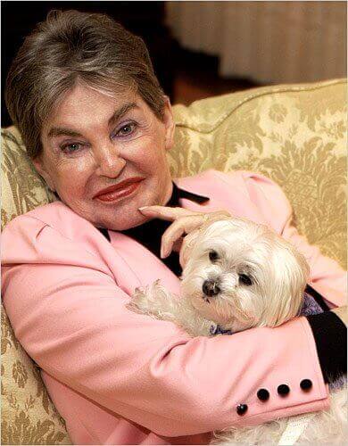 leona helmsley and trouble (rich dog)