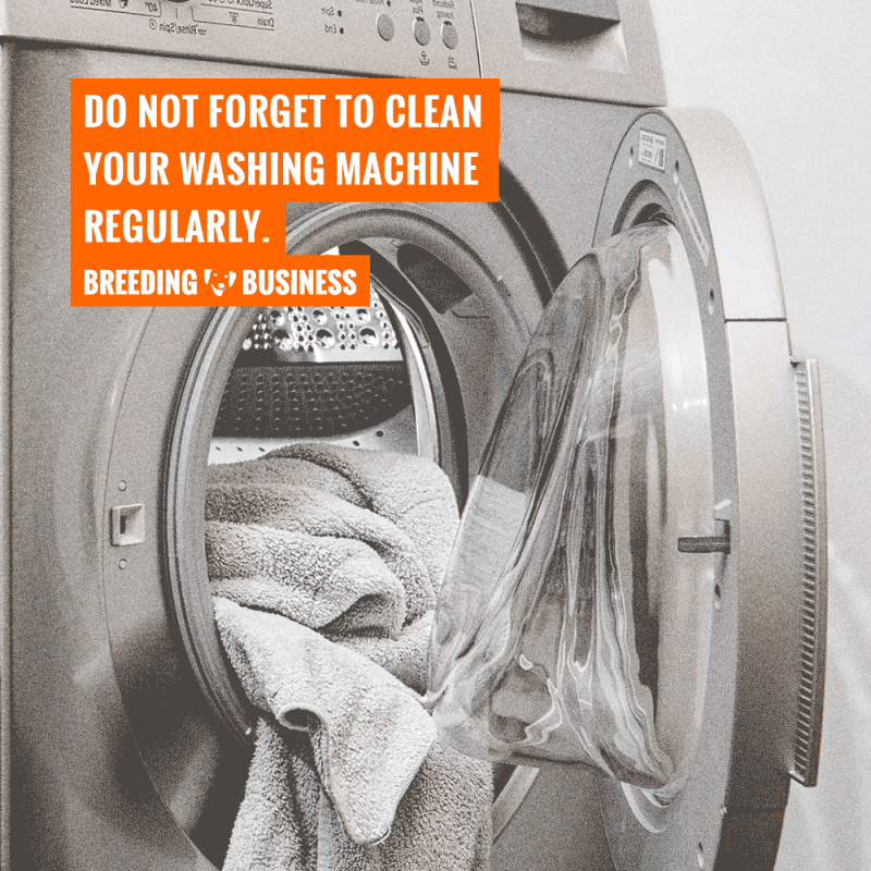 clean washing machine for pets