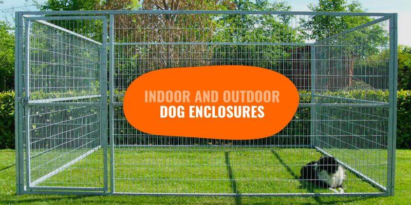 outdoor fenced area for dogs