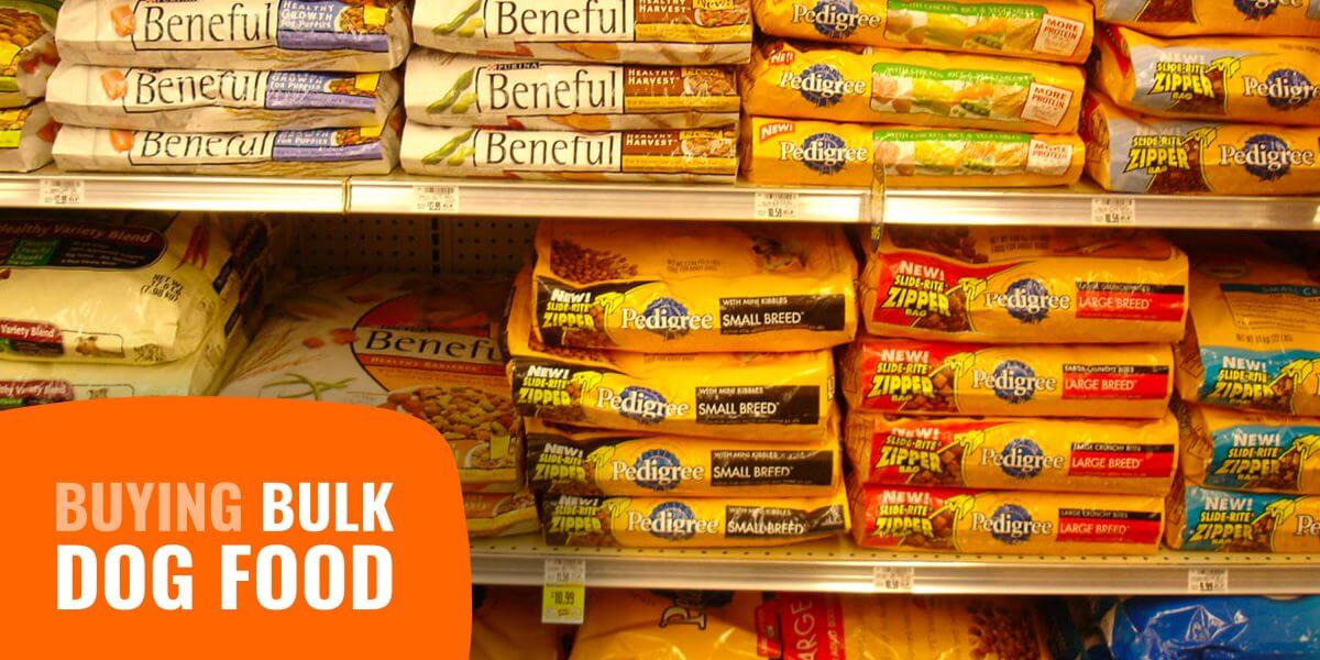 Buying Bulk Dog Food – Prices, Deals 